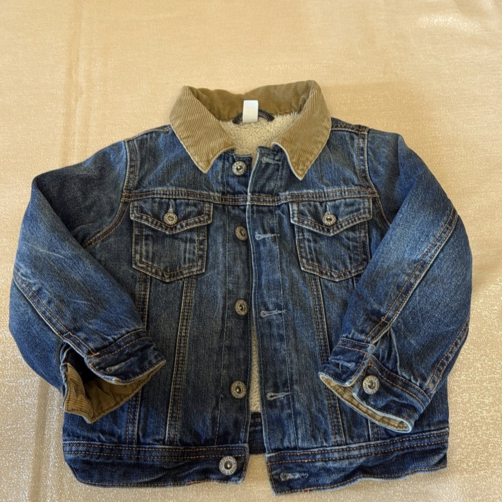 Baby Gap  Sherpa lined Jean jacket